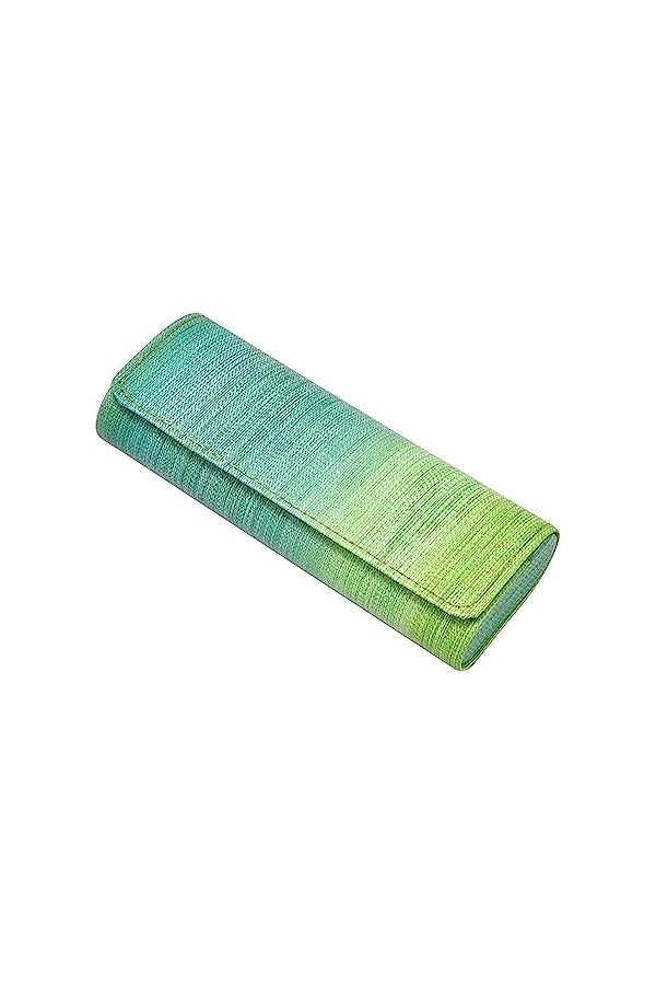 Étui À Lunettes Pour Femmes | Étui À Rangement Étui À Lunettes Dégradé | Organisateur Lunettes Portable, Étui À Soleil En PU,