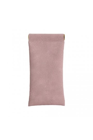 Cikiki Étui à lunettes en cuir PU souple - Portable - Rangement simple - Étanche - A8J3