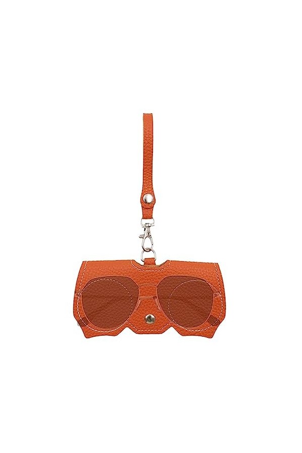 Jisoudia Étui à lunettes souple - Pochette souple et flexible pour soleil,Sac à lunettes portable et flexible pour lunettes, 