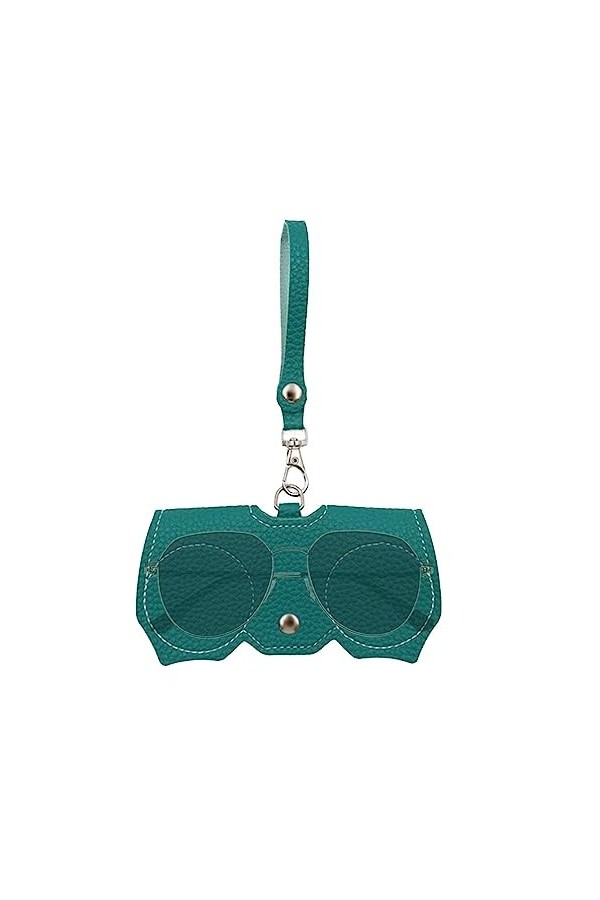 Jisoudia Étui à lunettes souple - Pochette souple et flexible pour soleil,Sac à lunettes portable et flexible pour lunettes, 