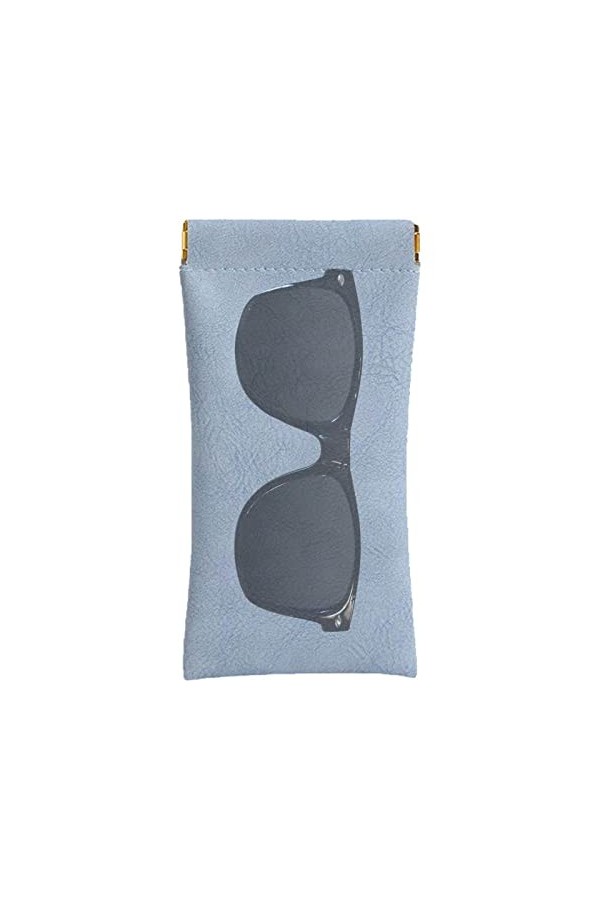 FASSME Pochette étanche pour Lunettes de Soleil,Sac de Transport pour Lunettes de Soleil | Lunettes en Cuir PVC Sac de Transp