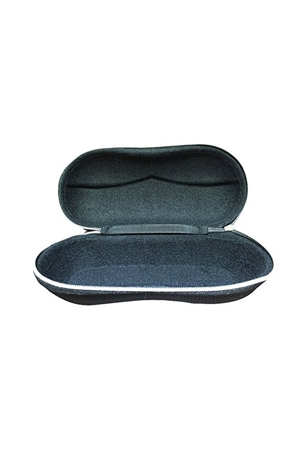 Dosige Étui de lunettes avec fermeture Éclair et étui pour lunettes en forme de lunettes pour lunettes de soleil, lunettes co