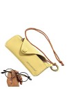 Yusheng Étui à lunettes mince | Étui à soleil moavec dragonne,Portable mince en cuir PU étui à lunettes support mosoleil étui