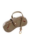 ereqeip Sac à lunettes de soleil en cuir - Pochette pour lunettes Pochette pour lunettes - Lunettes de soleil étui souple lun