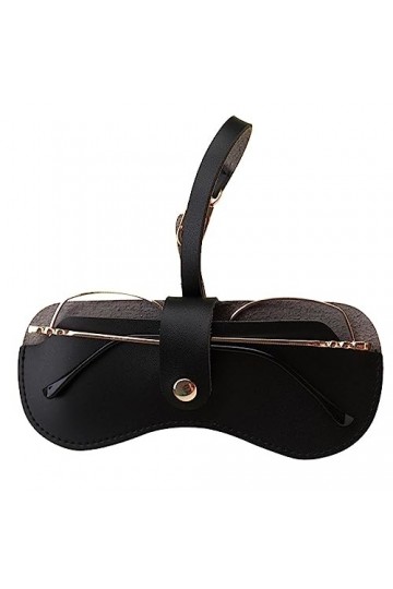 Cyhamse Étui à lunettes mince | Étui à soleil mo| Étui à lunettes en cuir PU étui à soleil pochette soleil mince Portable ave