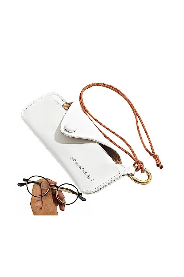 HMLTD Sac à soleil | Pochette portable pour soleil avec dragonne - Sacs à lunettes minces portables, manchon lunettes souple,