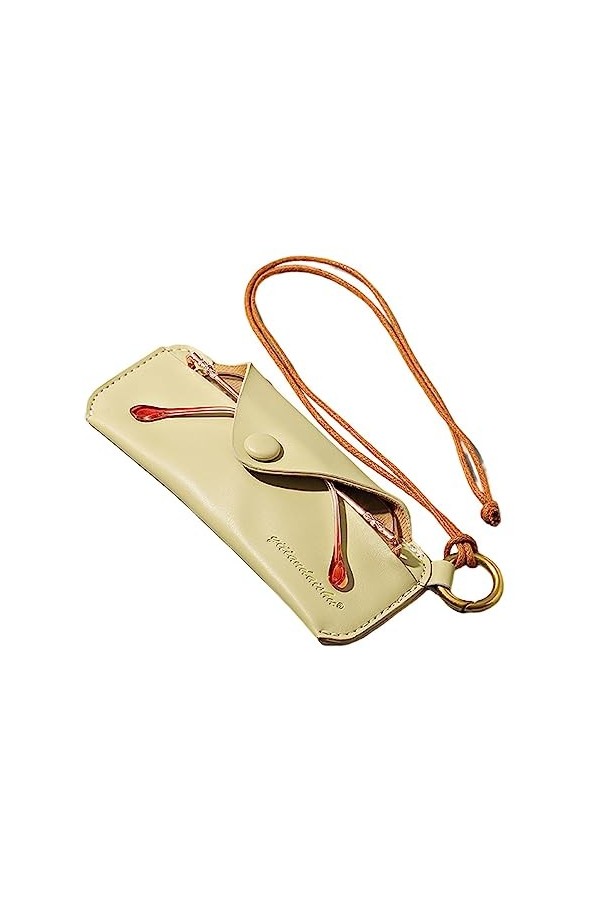 HMLTD Sac à soleil | Pochette portable pour soleil avec dragonne - Sacs à lunettes minces portables, manchon lunettes souple,