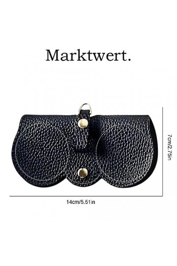 Etui lunettes, lot de 2 étuis à lunettes de soleil tendance, étui portable pour lunettes de lecture, étui lunettes étui à lun