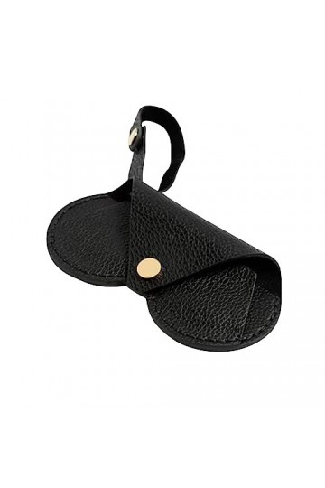 Homemari Sac à lunettes de soleil en cuir souple, pochette pour lunettes de soleil, étui à lunettes souple pour femme, pochet