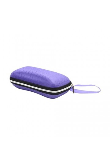 yuwqqoajv Étui à lunettes de soleil multicolore Portable, étui de protection, boîte élégante, lunettes de Style, Violet