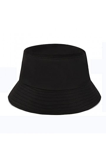 LINVSHI SHOP Chapeau de Seau,Chapeau Pêche Casquette de Coton Unisexe,Chapeau de Godet Pliable Adapté aux Voyages de Pêche en