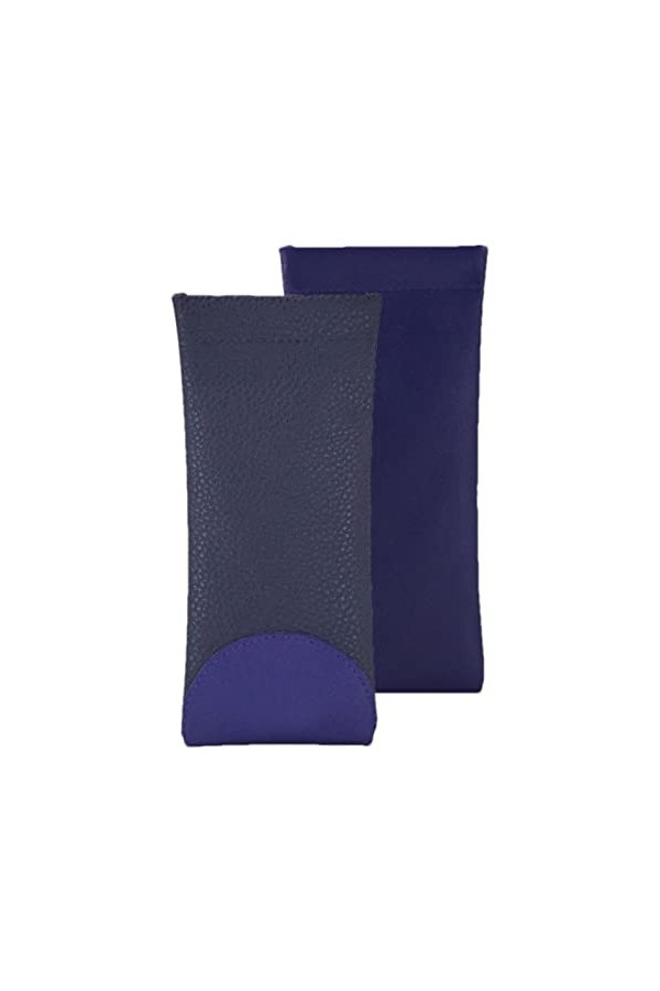 Sac À Lunettes En Cuir PU Souple Anti-poussière Étui À Soleil Portable Fermeture Automatique Organisateur Lunettes Pochette R