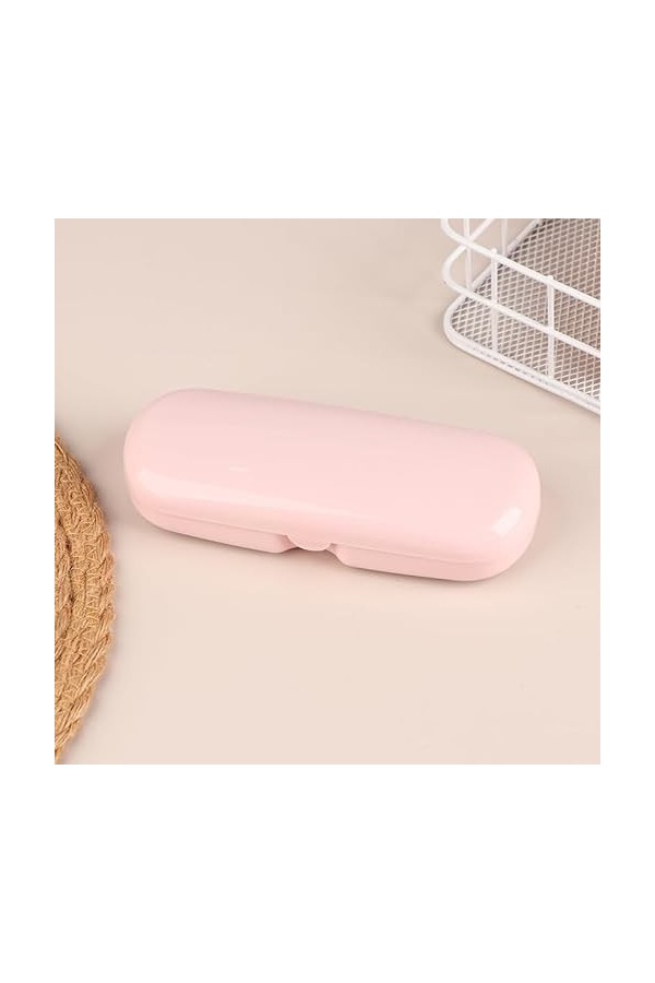 Qxiao 1 boîte de rangement pour lunettes de soleil, étui de protection pour femmes, boîte à lunettes portable, accessoires