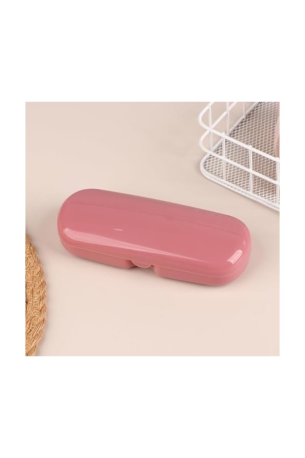 Qxiao 1 boîte de rangement pour lunettes de soleil, étui de protection pour femmes, boîte à lunettes portable, accessoires