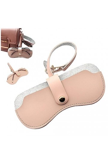 ZXCVWWE Sac à lunettes de soleil en cuir souple, étui à lunettes portable en cuir souple, pochette de rangement pour lunettes