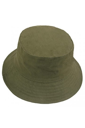 VECRY Femmes Bobs Coton Réversible Chapeau Seau Casquette Extérieure Pliable Été Plage Chapeaux M,Solide-Bordeaux 