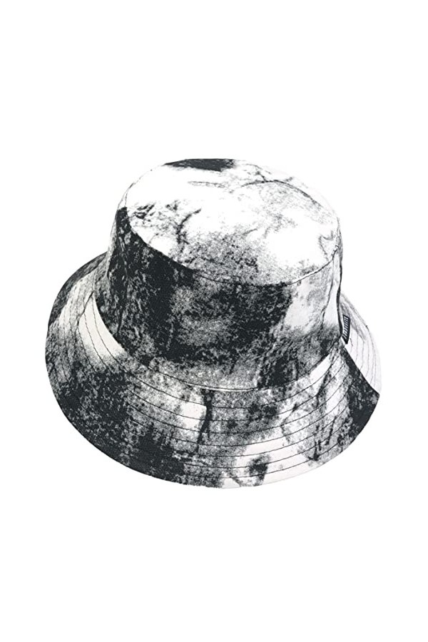 VECRY Femmes Bobs Coton Réversible Chapeau Seau Casquette Extérieure Pliable Été Plage Chapeaux M,Solide-Bordeaux 