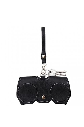 Kirdume Étui à soleil mince - Étui pour soleil - Sac en cuir souple pour lunettes et soleil, étui voyage portable pour femmes