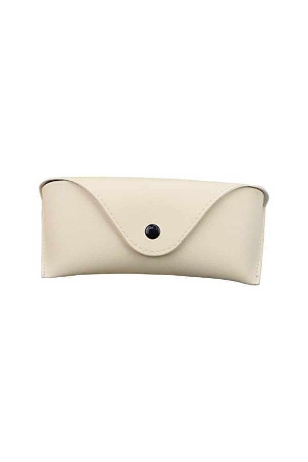 hero-s Étui à lunettes de soleil souple Étui à lunettes Étui à lunettes léger PU semi-dur Élégant Couleur pastel à lunettes d