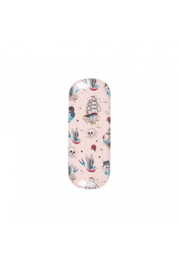 Something Different- Étui à Lunettes | Impression Tatouage | 1 pièce. 95 g, TT_26922, Rose, Taille Unique