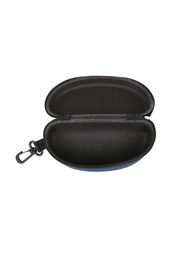 TRIXES Cas de protection Lunettes de soleil et lunettes de lecture Blue Navy Zipped