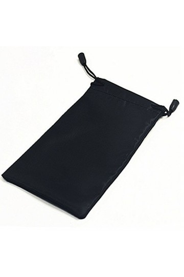 10&nbsp;x Toruiwa Lunettes Sacs Cordon Souple étui à lunettes spectacle Lunettes protection Sacs Noir Sac de stockage pour des lun