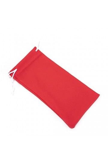 Muwan Ã‰Tui à Lunettes Fermeture sécurisée par Cordon de Serrage Pochette en Microfibre pour Lunettes