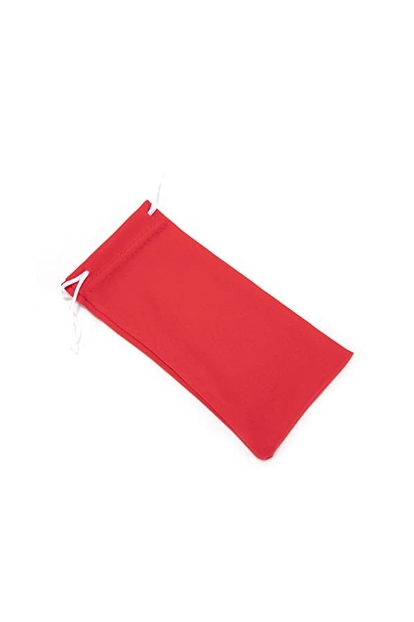 Muwan Ã‰Tui à Lunettes Fermeture sécurisée par Cordon de Serrage Pochette en Microfibre pour Lunettes