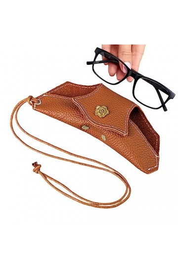 Zankie Sac À Soleil En Cuir Souple, Étui À Lunettes Portable, Pochette Pour Soleil, Organiseur Transport Extérieur, Sacs À Lu