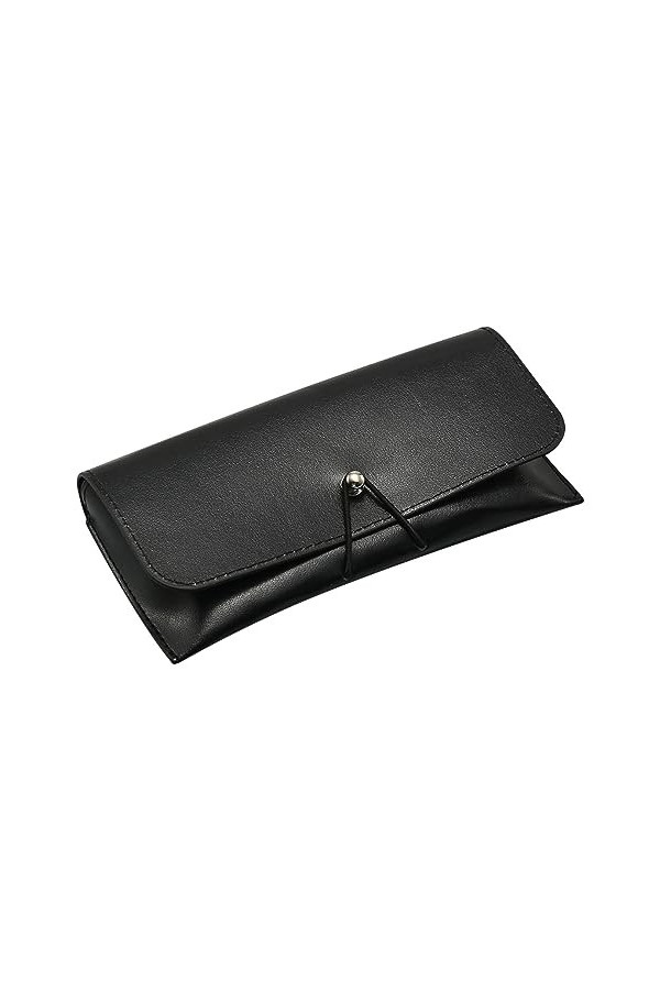 Fulenyi rangement pour lunettes soleil en cuir, boîte rangement voyage pour lunettes soleil - Boîte à lunettes protection sou