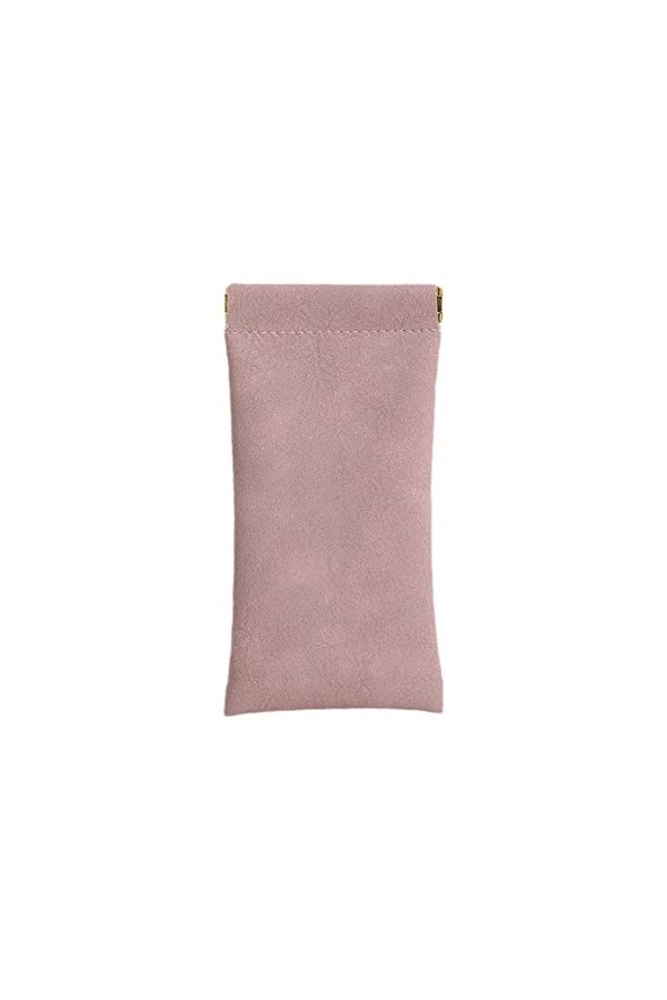 DAGESVGI Étui à lunettes en cuir PU souple - Portable - Étanche - Protection simple