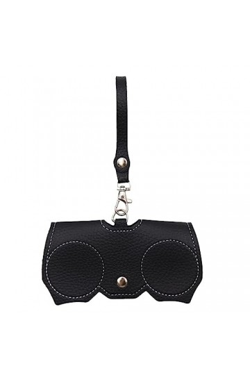 Étui à lunettes, étui à lunettes avec sangle, pochette souple pour lunettes de soleil, étui léger et portable pour lunettes d