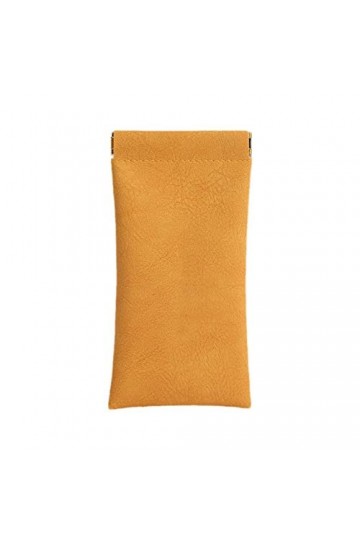 Sac à lunettes en cuir PU souple, boîte de lunettes de soleil, pochette de rangement portable, sac de protection pour lunette