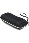 Étui à lunettes portable avec fermeture éclair - Coque rigide pour lunettes de soleil, comme sur limage