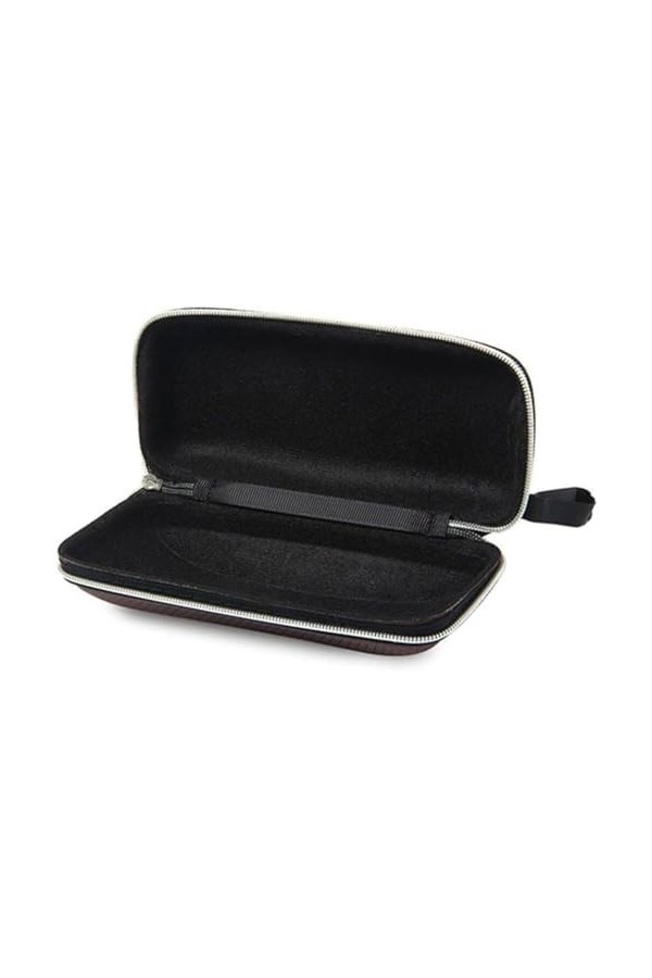Étui à lunettes portable avec fermeture éclair - Coque rigide pour lunettes de soleil, comme sur limage