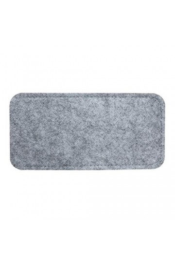 CAFFAINA Feutre Doux Lunettes de Soleil Lunettes Manches Lunettes Pochette étui Organisateur Sac-Gris