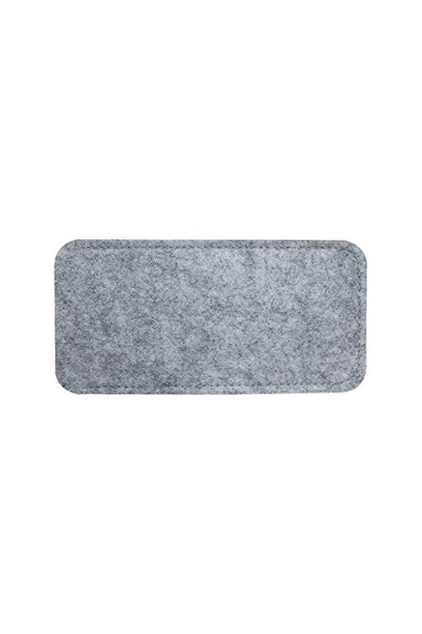 CAFFAINA Feutre Doux Lunettes de Soleil Lunettes Manches Lunettes Pochette étui Organisateur Sac-Gris