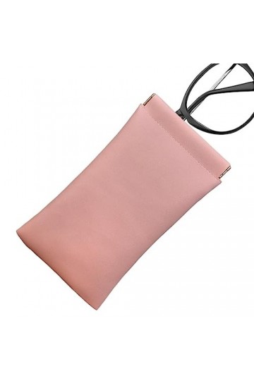 cypreason Pochette souple pour soleil, étui à lunettes souple, Sac protection texture crème, design fermé et ouvert, excellen