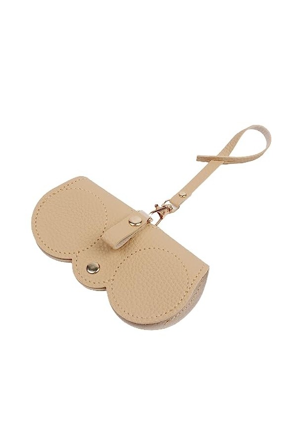 AAED 1 Pièces Pochette Lunettes de Soleil,Étuis à Lunettes Femme,Étui lunettes Cuir,Etui Lunettes Souple,pour Femme Homme Enf