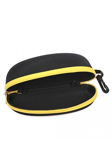 Demarkt Etui à Lunettes de Soleil Boîte de Protection Zippé Rigide Crochet