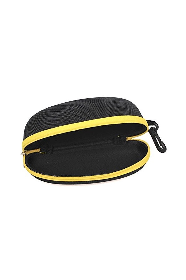 Demarkt Etui à Lunettes de Soleil Boîte de Protection Zippé Rigide Crochet