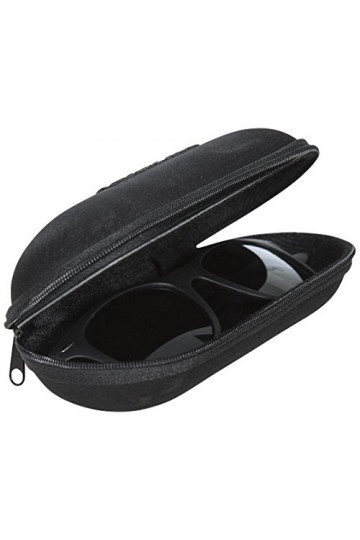Trespass Egoistic Etui de Lunettes de Soleil Mixte Adulte, Noir