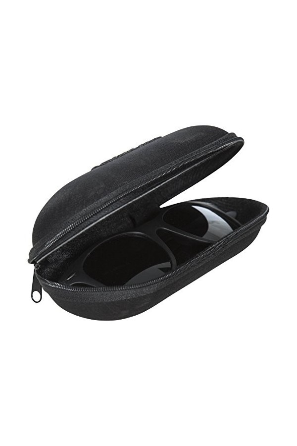 Trespass Egoistic Etui de Lunettes de Soleil Mixte Adulte, Noir