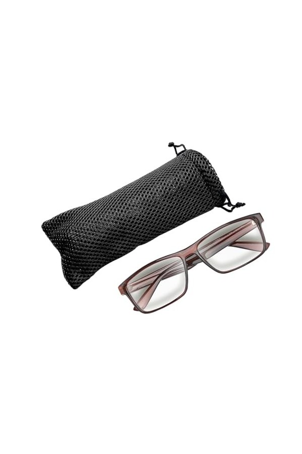 Trousse à lunettes, pochette coque souple, pour lunettes de soleil, vue de lecture, pour ranger et protéger pour femme et hom