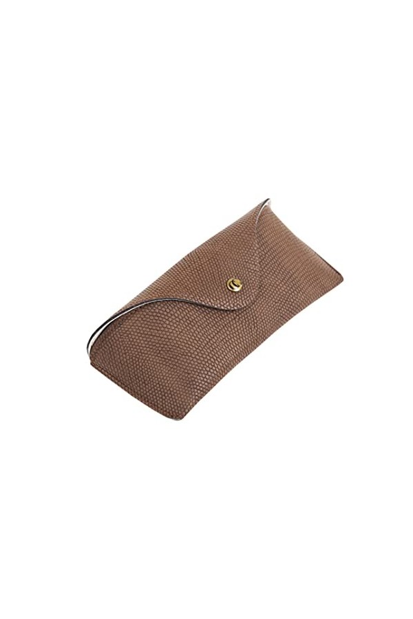 Étui pour lunettes de soleil, marron