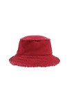 CLAPE Washed Cotton Bucket Hat Chapeau de Seau Anti UV Chapeau de Pêcheur Femme Chapeau Bob Été Réversible Wide Brim Sun Hat 