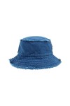 CLAPE Washed Cotton Bucket Hat Chapeau de Seau Anti UV Chapeau de Pêcheur Femme Chapeau Bob Été Réversible Wide Brim Sun Hat 