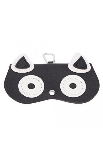 Fupei Étui à Lunettes de Soleil, 2 étuis à Lunettes de Conception de Crochet dapparence de Chiot dassurance Snap pour Le mé