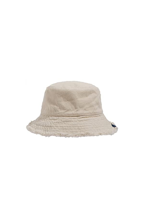 CLAPE Washed Cotton Bucket Hat Chapeau de Seau Anti UV Chapeau de Pêcheur Femme Chapeau Bob Été Réversible Wide Brim Sun Hat 