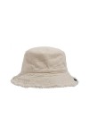 CLAPE Washed Cotton Bucket Hat Chapeau de Seau Anti UV Chapeau de Pêcheur Femme Chapeau Bob Été Réversible Wide Brim Sun Hat 